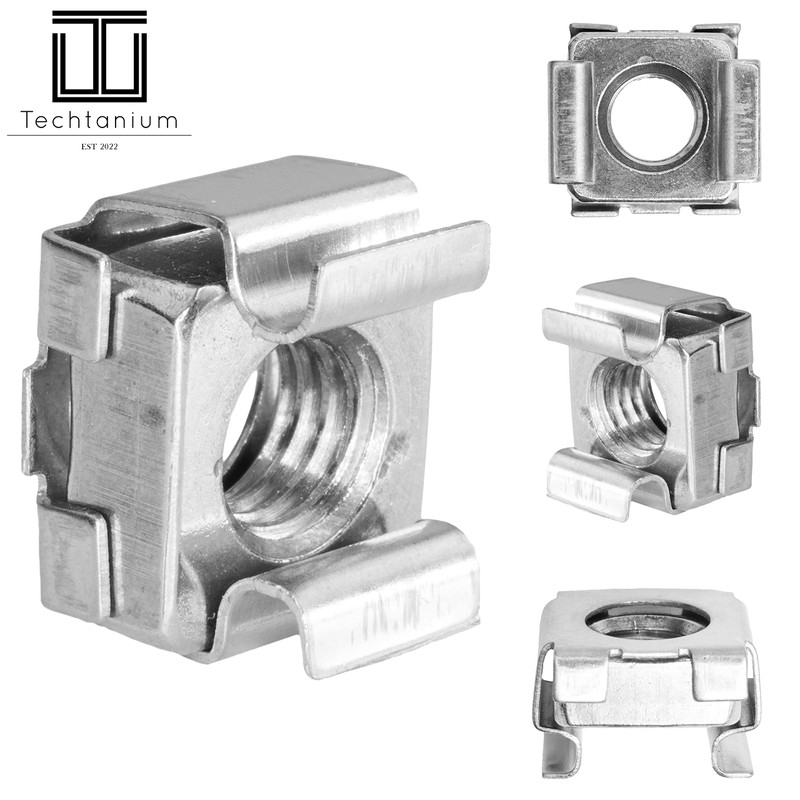 Techtanium® Cage Nuts [for Sheet Thickness 1.8 mm to 3.2