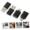SEWACC 4pcs USB to USB C Adapter OTG Converter for