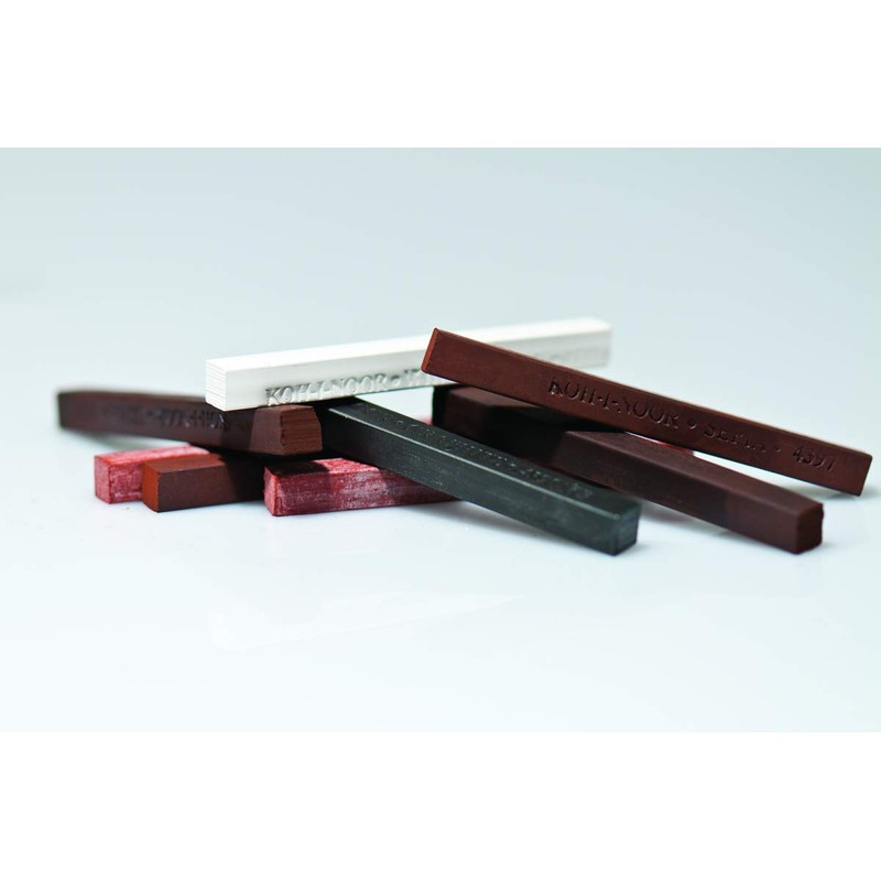 KOH-I-NOOR FA4390.4BBC Gioconda - Bloques de grafito para artistas, 4B,