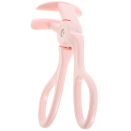 Rizador de Pestañas Clip Ajustable para Mujeres Color Rosa Herramienta para Maquillaje Adecuado para Casa o Viajes Tamaño Compacto                    