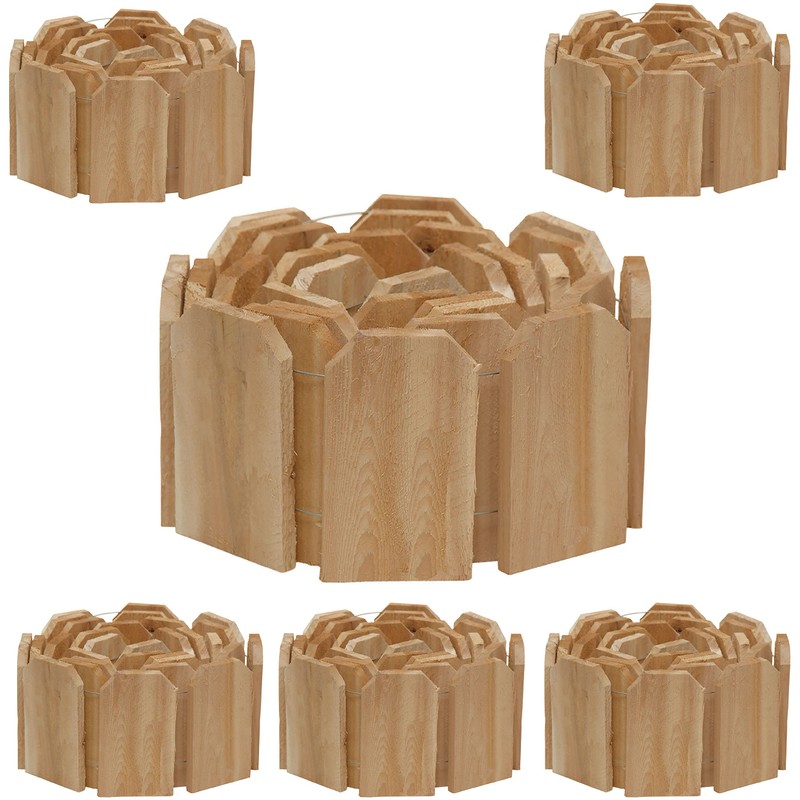 Greenes Fence 10 ft. Cedar Lawn Edging (6-Pack, 60 ft.