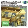 Differential Model 1/35 WW2 Germany Sd.Kfz.251 Ausf.C/D Armored Half Truck