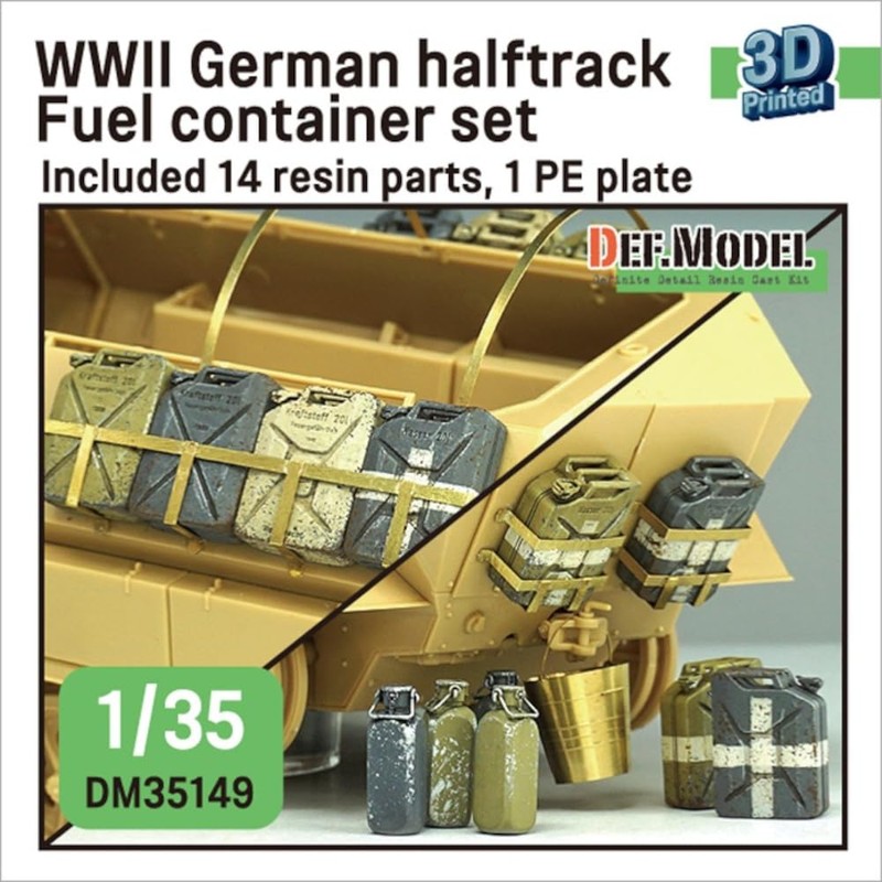 Differential Model 1/35 WW2 Germany Sd.Kfz.251 Ausf.C/D Armored Half Truck