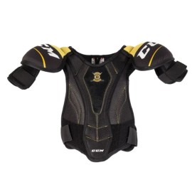 CCM Little Boston Bruins Youth Hockey Shoulder Pads- Black Size Large