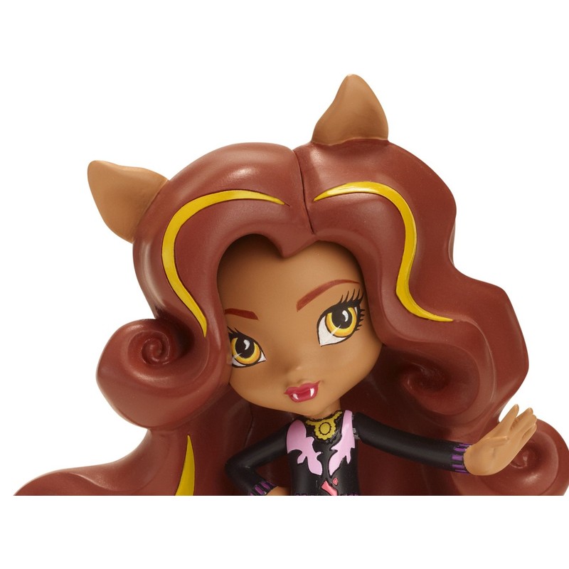 Mattel Monster High Mini Doll - Clawdeen Wolf Yelps Vinyl