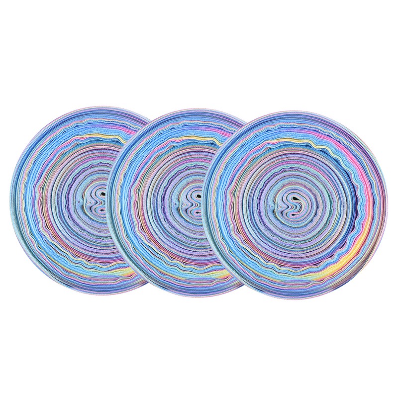 3pcs 25mm 10 Yard Ribbons for Gift Package Wrapping Hair