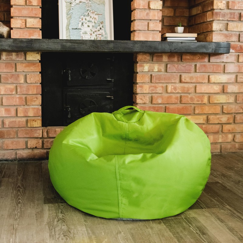 Big Joe Classic Bean Bag Chair for Kids Bedroom and