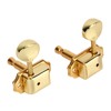 6 Pcs String Tuning Pegs 3L3R High Strength Metal Machine