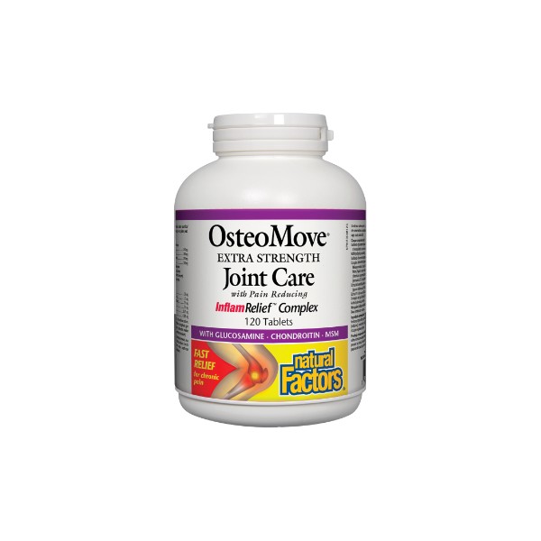 Natural Factors OsteoMove Extra Strength Joint Care - 120 Tabs