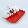Bicuzat Ceramic Butter Dish with Lid Butter Keeper Butter Plate