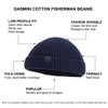 DASMINI Fisherman Beanie Hats for Men Women,Knit Trawler Skull Cap,Watch