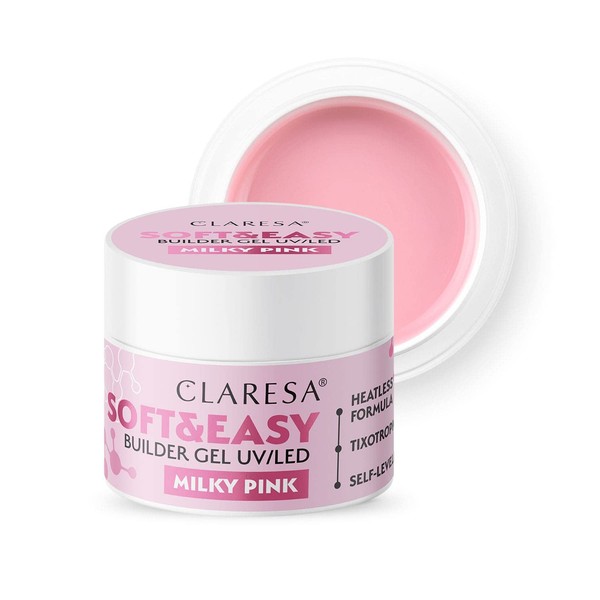 Claresa Medium Density Gel Thixotropic Self Levelling Easy to Nail