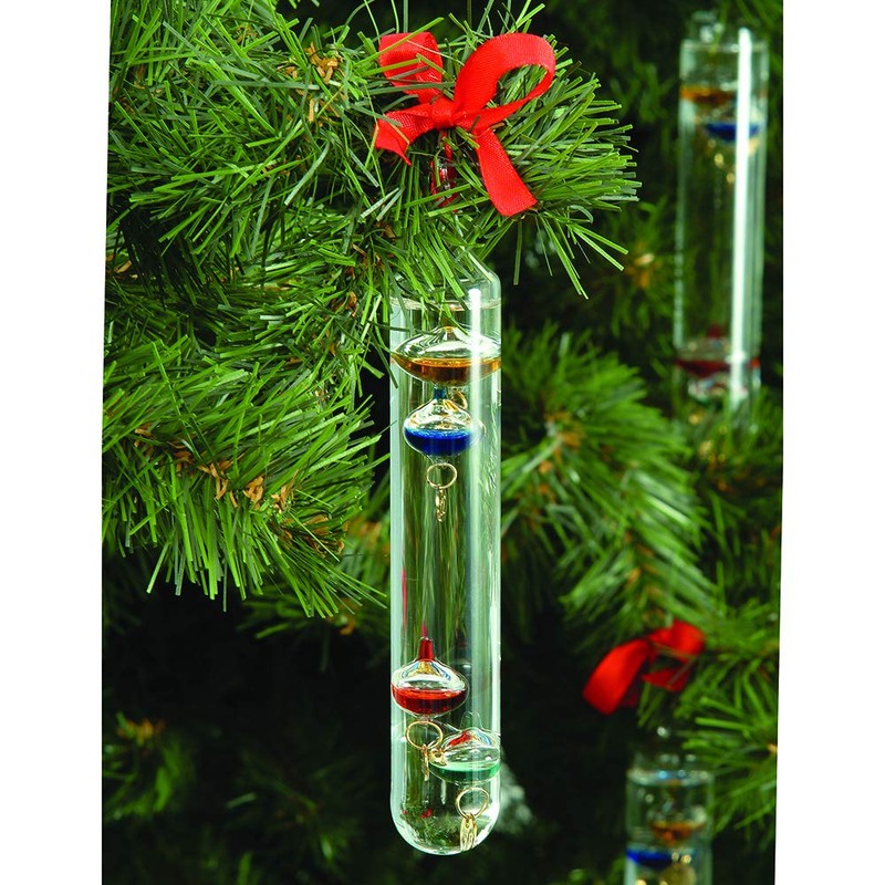 BIOS Weather 6-Inch Hanging Galileo Thermometer