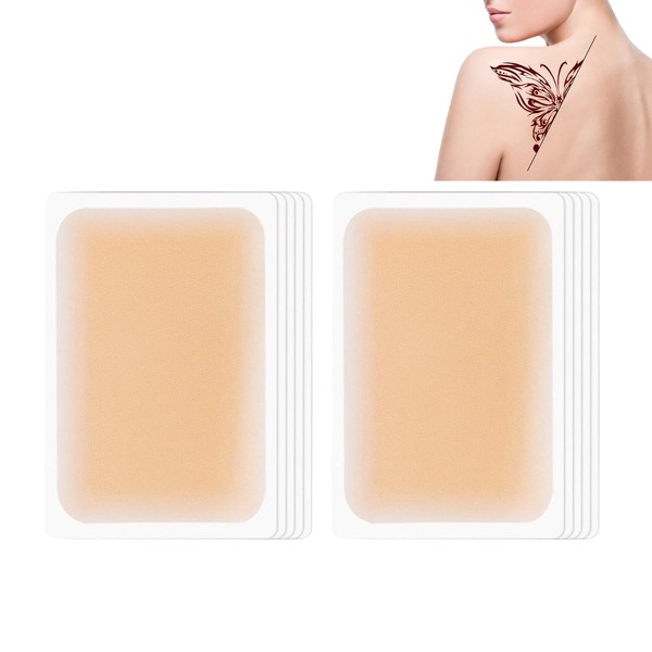 10 PcsTattoo Cover Up Patch,High Coverage Ultra-Thin Skin Tattoo Cover