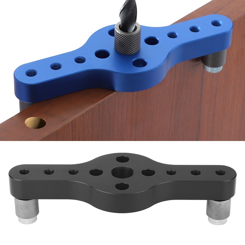 Hole Punch Locator Aluminum Alloy Puncher Gauge DIY Woodworking Tool