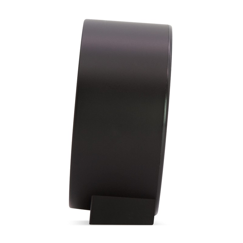 Acctim Gaby Small Analogue Contemporary Bedside Alarm Clock (Black)