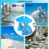 Boys Rash Guard Swimsuit UPF 50+ UV Short Sleeve Shark