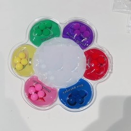 Limpskys Sensory Color Sorting Toy, Feelings Wheel Learning Activity, Calming Fidget Toy for Kids Ages 3+ (Multicolor-Flowers)