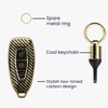kwmobile Car Key Case Compatible with Ford 3-Button Car Key
