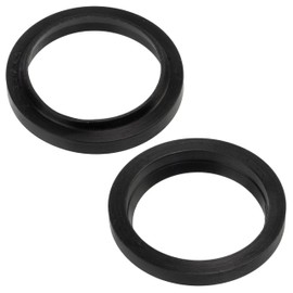 AERZETIX - C76715 - Set of 2 simple "Z" type stripper seals for hydraulic cylinders with shaft diameter 35 mm - outer diameter 45 mm - operating temperature -30 +100°C - made of NBR rubber