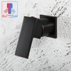 SKOWLL Wall Mount Bathroom Faucet, Single Handle Wall Mount Waterfall