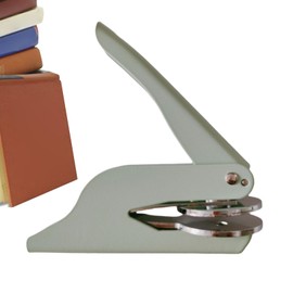 Book Stamp Embosser | Embossing Stamp,Handheld Elegant Wedding Invitations Envelopes Paper Embossed for Women Teachers Home