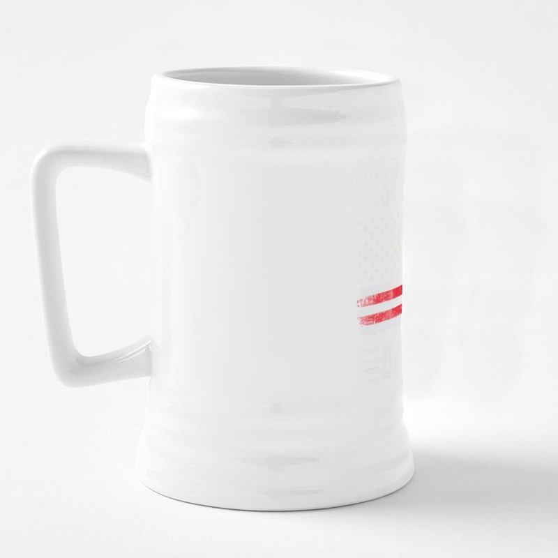 CafePress Best Doberman Dad Ever 25 oz Ceramic Beer Stein