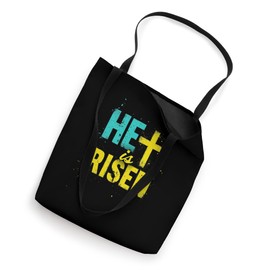 Easter He Is Risen Tote Bag