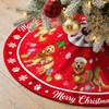 Golden Retriever Christmas Tree Skirt 48 Inch for Indoor Outdoor