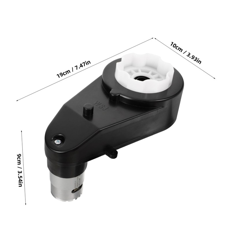 WOONEKY Electric Vehicle Motor for Kids Car Engine Gear Case
