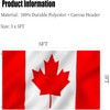 Canada Flag 3x5 Canadian Flag Double Sided for Outdoor 3