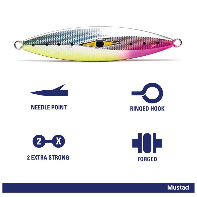 Staggerbod Slow Fall Jig Pink Chartreuse 150g/5.3Oz