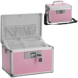 Caja de bloqueo de medicamentos, 13.4 x 7.6 x 8.2 pulgadas, grande, caja de bloqueo de medicamentos con llave, caja de bloqueo para medicamentos, caja