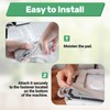 Pack of 8 Washable Cleaning Pads for Ecovacs W1, Microfibre