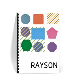 Rayson Plastic Comb Binding Spines, 9/16in. 19-Ring, 105-Sheet Capacity, Black Comb Binding Spines, Max. Binding Letter Size Paper, Box of 100