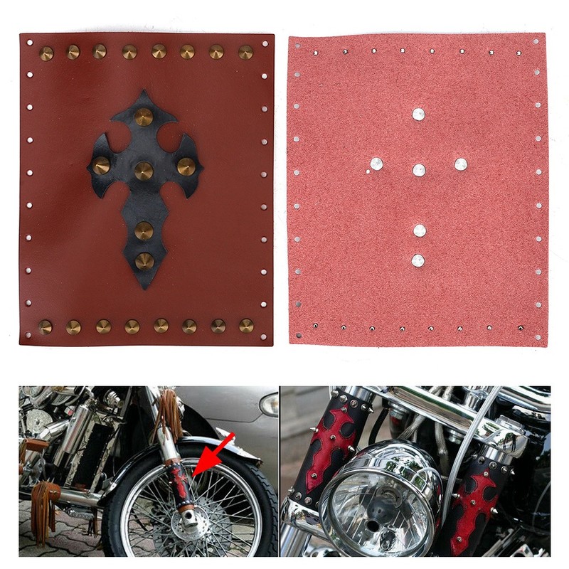 Motorcycle Front Fork Cover Boots Shock Damping Dust Cover Fit