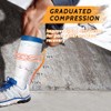 KoMico 3 Pairs Plus Size Compression Socks for Women &