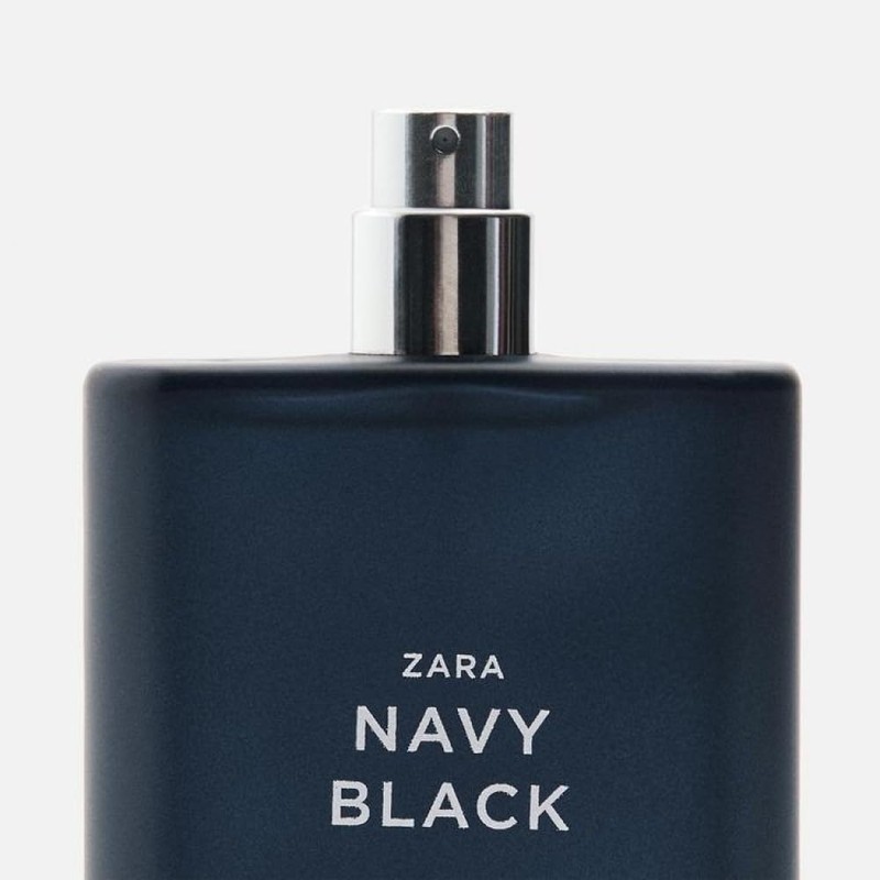 Zara Navy Black Cologne for Men EDT Eau De Toilette