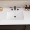 18 Inch Small Rectangle Undermount Bathroom Sink Vessel Sink Lavatory