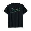 Bullish Symmetrisches Dreieck Ausbruch Aktien-Chart T-Shirt