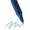 BIC Soft Feel Blue Retractable Ballpoint Pens, Medium Point (1.0