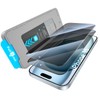 KUZOOM 2 Pack Privacy Screen Protector for iPhone 15, 9H+