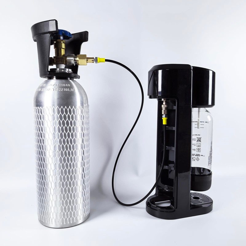 Aopkeo External Soda Water Maker Machine Fill Station Adapter and