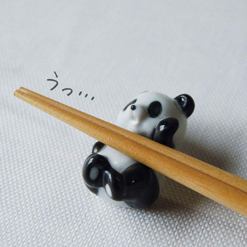 San Art cute tableware "Panda Everyday" panda (3-person set) chopstick