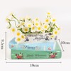 Ligtmor Small Book-Shaped Decorative design Planter, Ceramic for Home Decor,