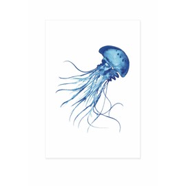 Jellyfish Tea Towel