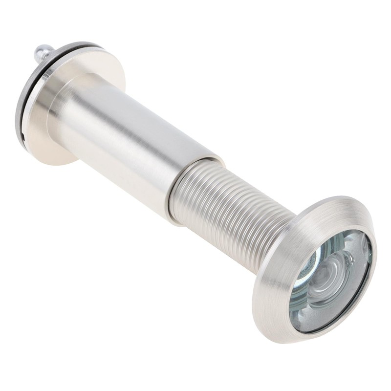 HOJLKLD Door Knocker and Viewer, 6 Inch Height Knocker, 180-Degree