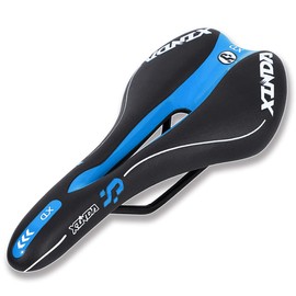 Cat Hand Bicycle Saddle, Perforated, Sport Saddle, Road Bike, Mountain Bike, Hybrid Bike, 4 Colors Available
