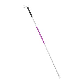 Folding Foldable Reflective Cane Crutch Portable Anti Shock Guide Walking Stick Blind People