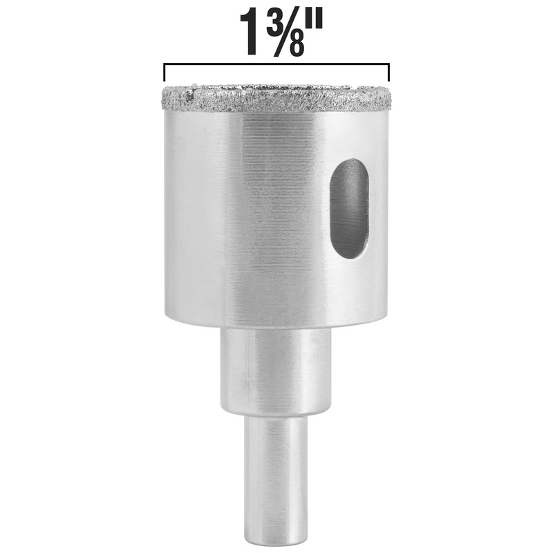 QEP 1-3/8 in. Diamond Hole Saw with Water Delivery System,